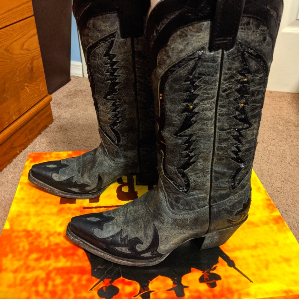 Corral Women's Cowboy Boots Sequin